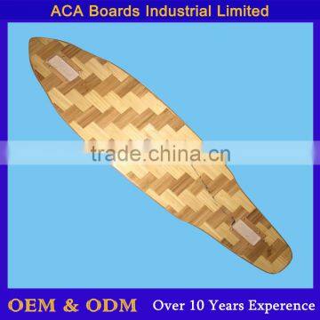 Canadian Maple and Bamboo Composite Long board Skate Deck