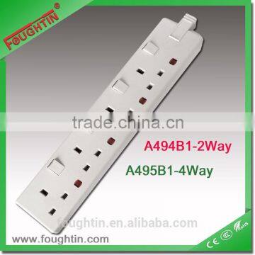 4 way extension cord socket with switch power extension socket