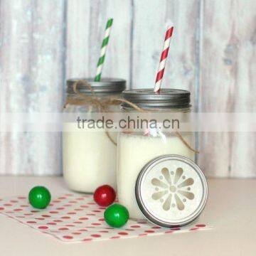 Mason jars wholesale with daisy cut mason jar lids