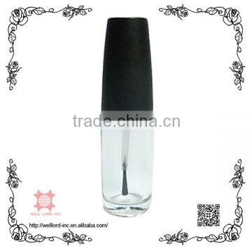 10ml Wooden Styple Cap Clear Plastic Cylinder Nail Polish Bottle photo-6
