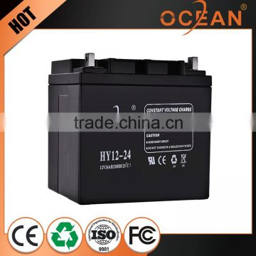 Professional fashional designed huge capacity 12V 24ah gel battery