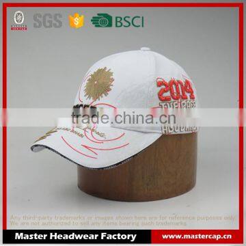 high quality racing baseball cap and hat