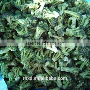 2016 IQF frozen broccoli vegetables/frozen vegetables factory