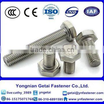 Stainless Steel Hexagon head bolts