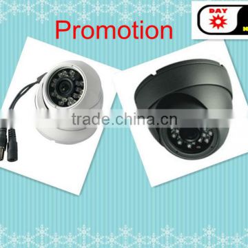 economical DIS camera 1/3" 600TVL security camera indoor 24pcs LEDs 15M range CMOS1089 ir dome camera cctv surveillance camera