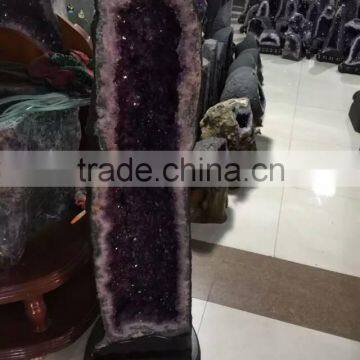 Wholesale Nature mysterious amethyst geode crystal for business gift
