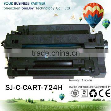 CART724H high quality products toner cartridge for Canon LASERSHOT LBP6750