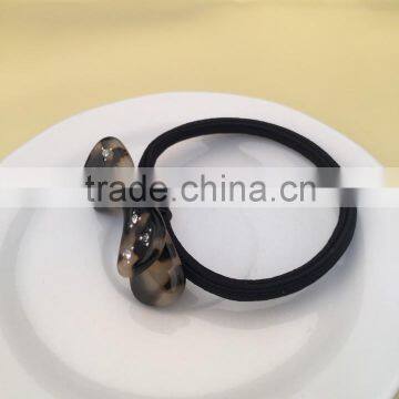 Fashion Hair Bow Hair Clip Tortoise Hair Elastic Band Rhinestone Bow Hair Band photo-3