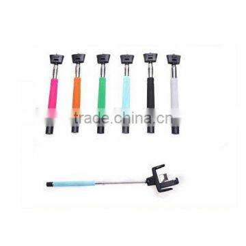 Different color rod since the shaft flexible shaft steering shaft / Bluetooth selfi monopod