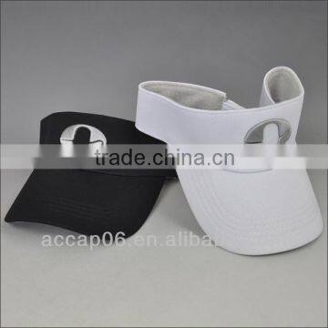 visor hats cap/plain sun visor hat