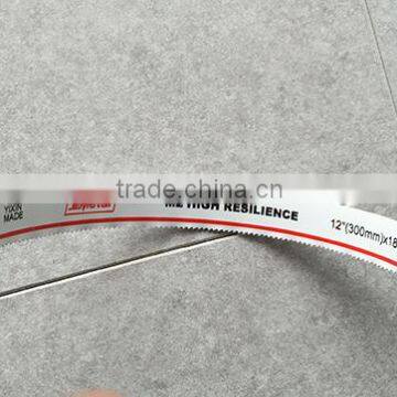 Free Shipping Flexible HSS Bi-metal M42 12"x1/2" (300mm Length) Hacksaw Blades 24TPI for Metal Hand Steel Saw Blades photo-4