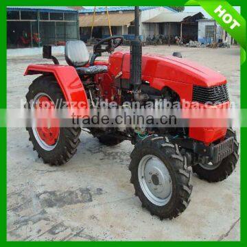 4WD China cheap mini tractor with front end loader and backhoe