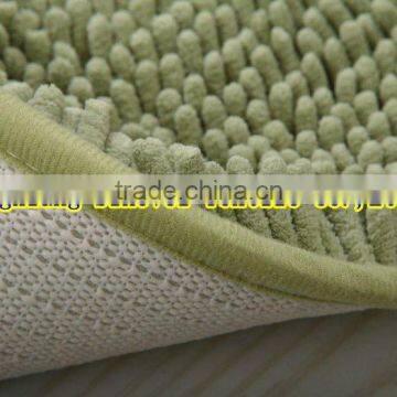 100% polyester chenille upholstery fabric for carpet