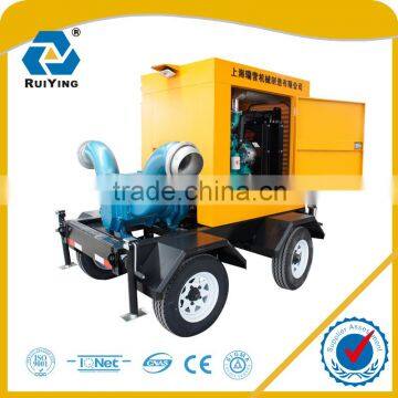 diesel engine water pump set for sewage or farm 350m3/hr