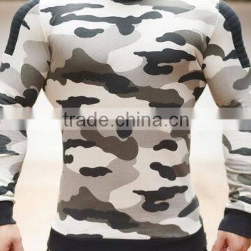 Mens Camo Sublimation T-shirt Wholesale Custom Muscle Shirt photo-3