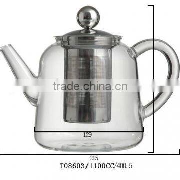 Glass Tea Pot Heat-resistant