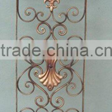 handicrafts wall decor metal rustic fleur de lis decorative wrought iron window grill price