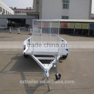 Flat Trailer With Galvanized Sheet and Loading Ramp for Goods F-510 photo-4