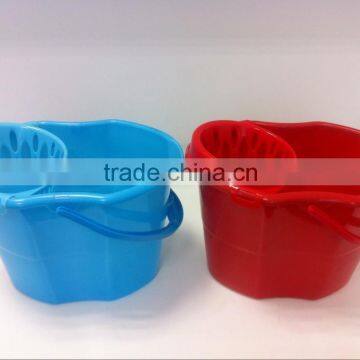 12L CAR WASH BUCKET WITH WRINGER,PLASTIC WATER BUCKET