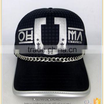 five panel custom logo custom new mesh baseball cap