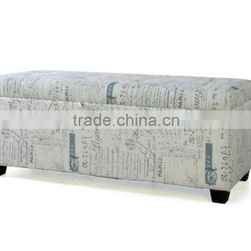 Fabric modern useful storage ottoman, shoe cabinet