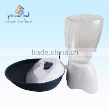 Activated charcoal filter pet water dispenser for dogs and cats