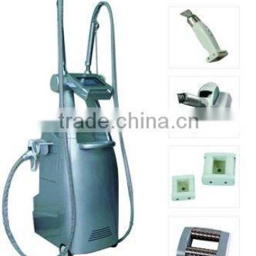 40KHz ultrasound cavitation+LED light therapy+Vacuum+Skin Rollers