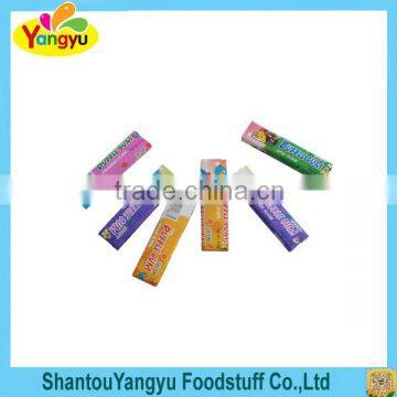 7cm Fruits Flavors Long Bubble Gum