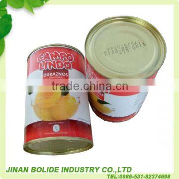 425g canned peach in syrup - the import goods from china