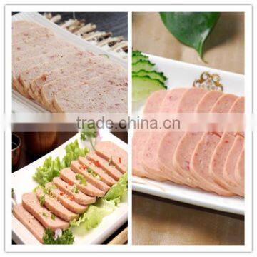 canned luncheon meat, canned pork, canned chicken luncheon meat processing in China