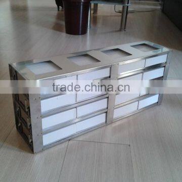 Used Stainless Steel -86 Cryo Freezer Rack Boxes photo-2