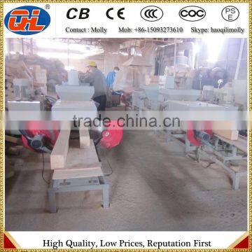 good quality wood sawdust block press machine