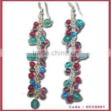 Glass Beaded Earring