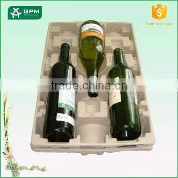 Hot Sale Molded Pulp Paper Eco-Friendly Recycled Packaging For Wine photo-6