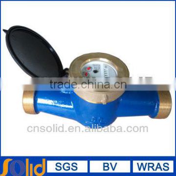 multi jet dry type nylon plastic water meter