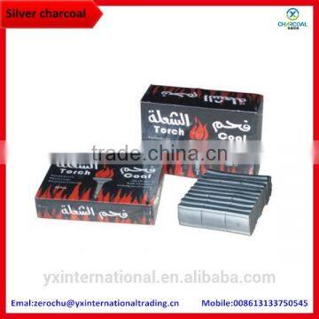 Silver Instant Light Application Hookah Charcoal