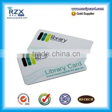 Excellent quality PVC gift card 85.5*54mm