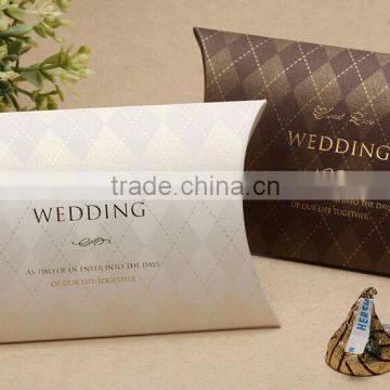 Printed bride and groom wedding favor box