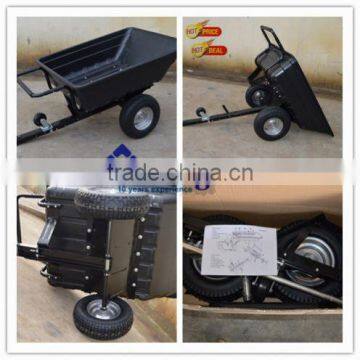 Heavy Duty Outdoor Utility Pulled Garden Utility Cart Trailer