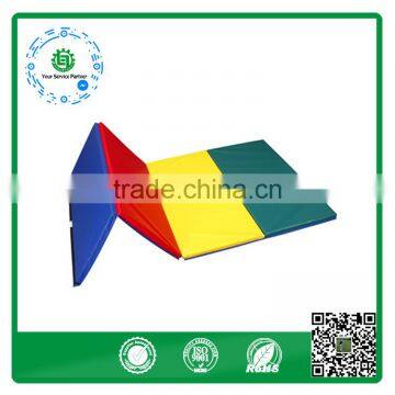 With quality warrantee 4 Color Foldable Gym Mat Gym floor rubber mat 20mm Free gym mats