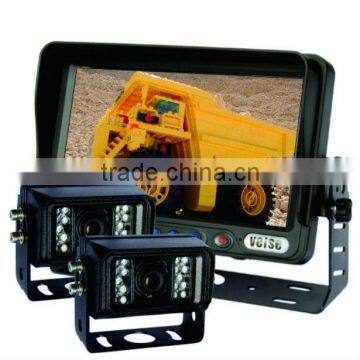 7" Digital Screen Monitor Support Three-channel backup camera system for car for Agriculture Equipment