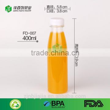 300ml-500ml 2016 cheap price fashion style empty food fashion juice bottle