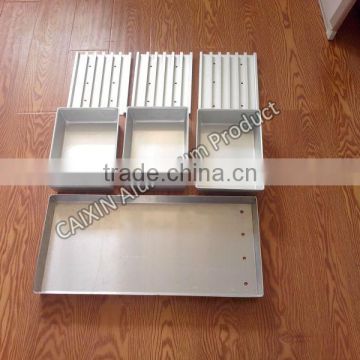 aluminum shrimp blocks freeze pan