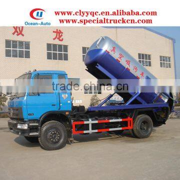Dongfeng 8cbm Sewage Vacuum Tank Truck System photo-5
