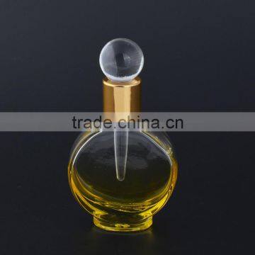 Wholesale Colored Essential Oil Bottles 15ml Empty Round Shaped Glass Dropper Bottle With Glass Stick Stopper for Perfume photo-2