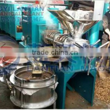 middle and small size Energy saving spiral oil press machine for Camellia oleifera seed from Lantian