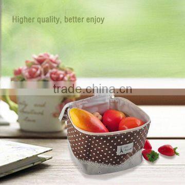 Greenwell 3 Lunch Tote Bag Travel School Lunch Bags Grocery Bags With Zipper for Men Women Kids. photo-5