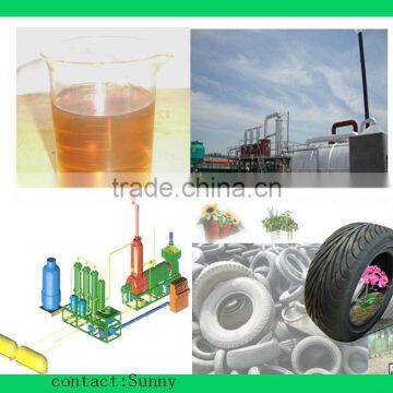 DAYI Environmental Friendly Pyrolysis Plant Machinery Equipment For Tyre Plastic And Rubber Getting Raw Oil photo-4