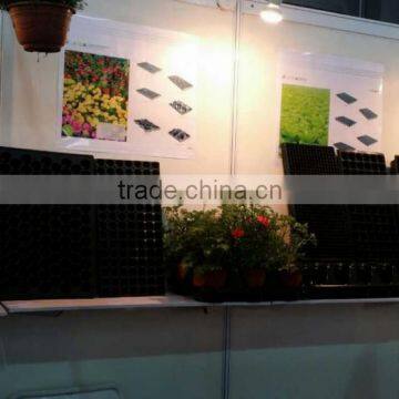 32/45/50/72/98/104/105/128/200/288/406/512 Cells Plastic Nursery Seed Tray / Plastic Seedling Tray