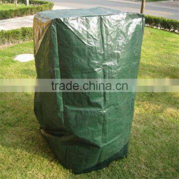 90g PE Tarpaulin garden covering, 2 seater bench cover, high quality covering